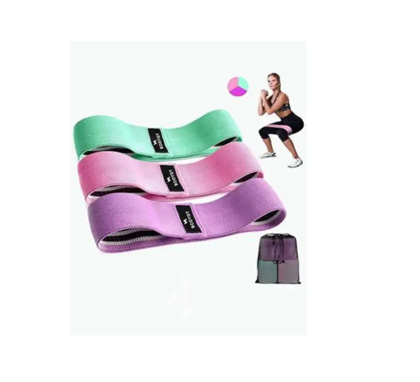 Premium Hip Resistance Band - Non-slip Booty Training Band
