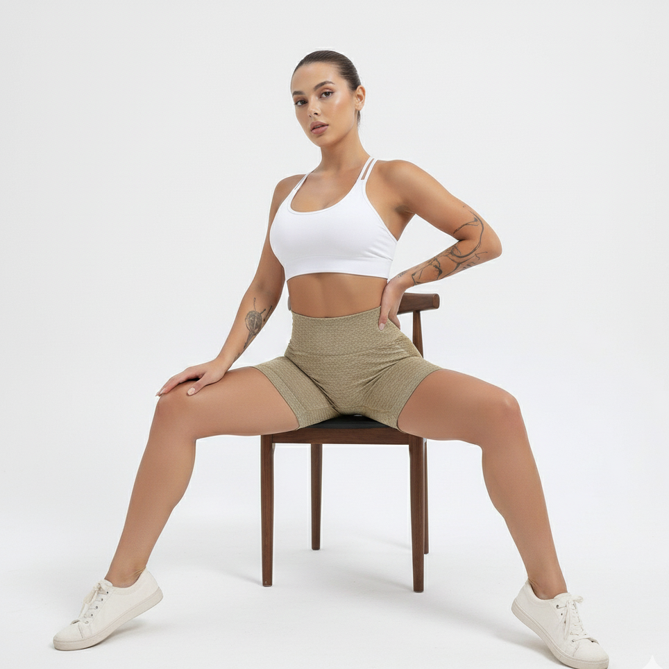 ASCENT ROGUE™️ Seamless Sculpt Yoga Shorts – Squat-Proof, Shaping & Ultra-Comfort Fit