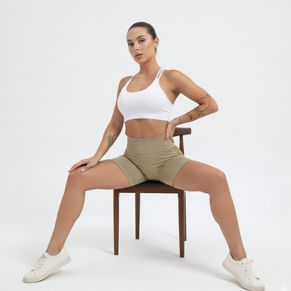 ASCENT ROGUE™️ Seamless Sculpt Yoga Shorts – Squat-Proof, Shaping & Ultra-Comfort Fit